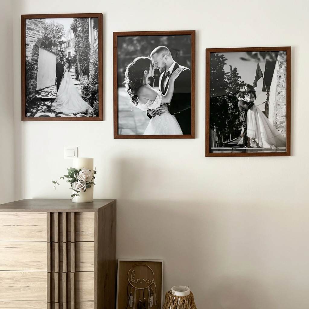 Acrylic Photo Print | Dark Brown Frame | Each – Mooi Kamer