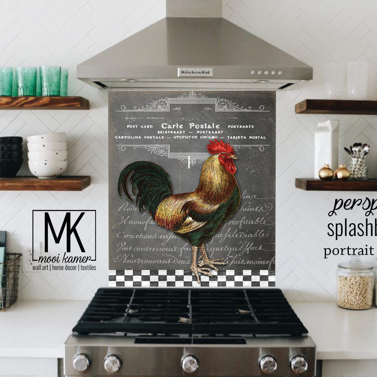 Chicken | Splash-back | Perspex Only – Mooi Kamer