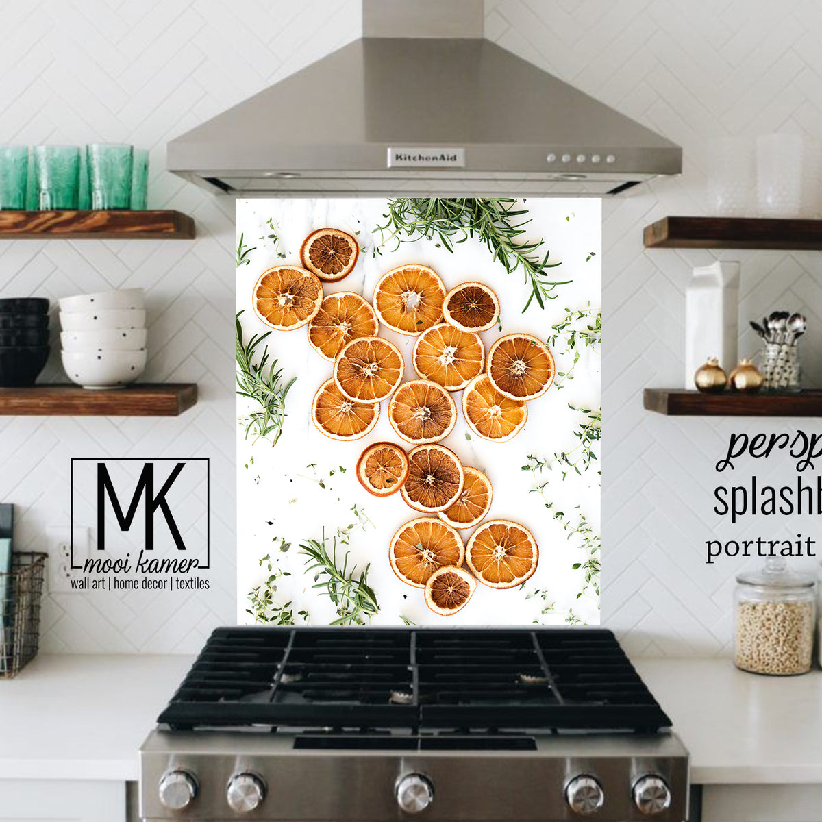 Citrus | Splash-back | Perspex Only – Mooi Kamer