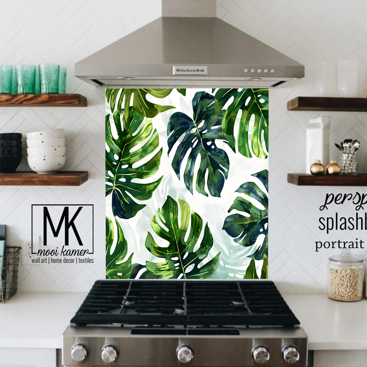 Plants | Splash-back | Perspex Only – Mooi Kamer