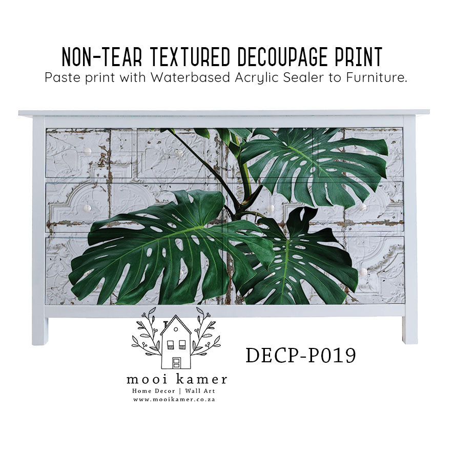 Textured Decoupage | Furniture Print