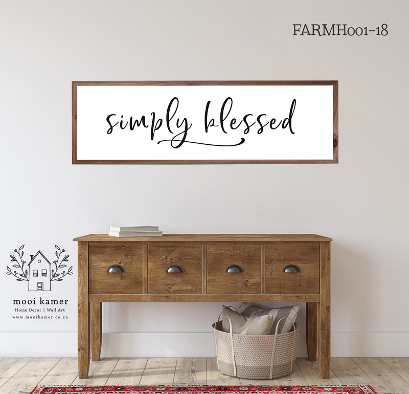 Farmhouse | Simply Blessed