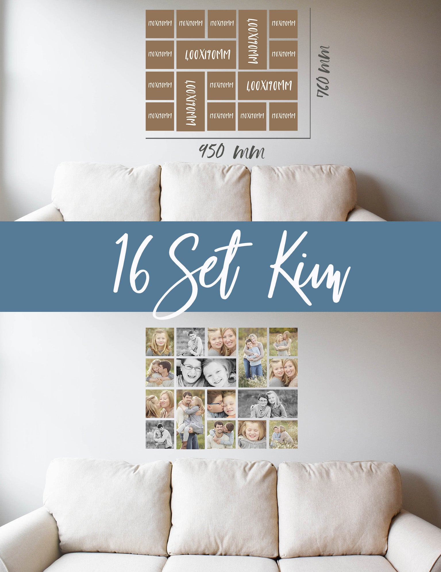 Story Wall Collage | 16 Set | Kim Set