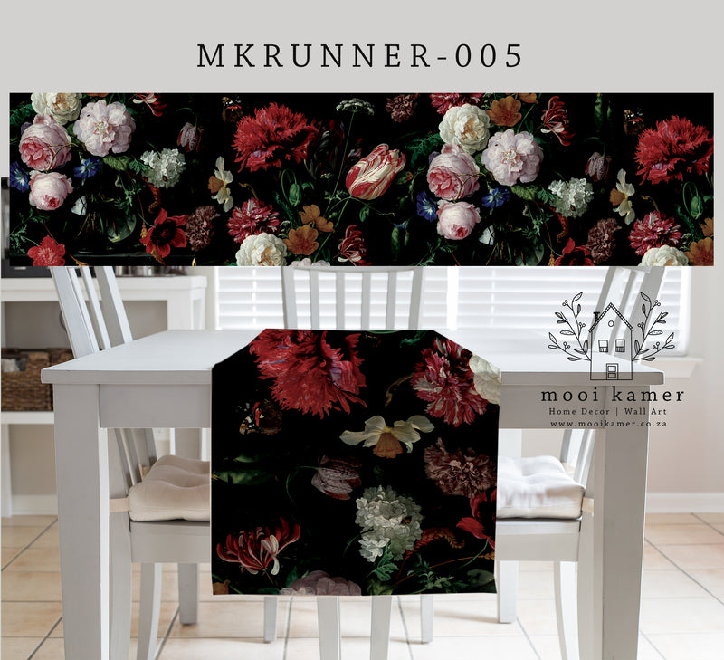 PVC Table Runner | Floral