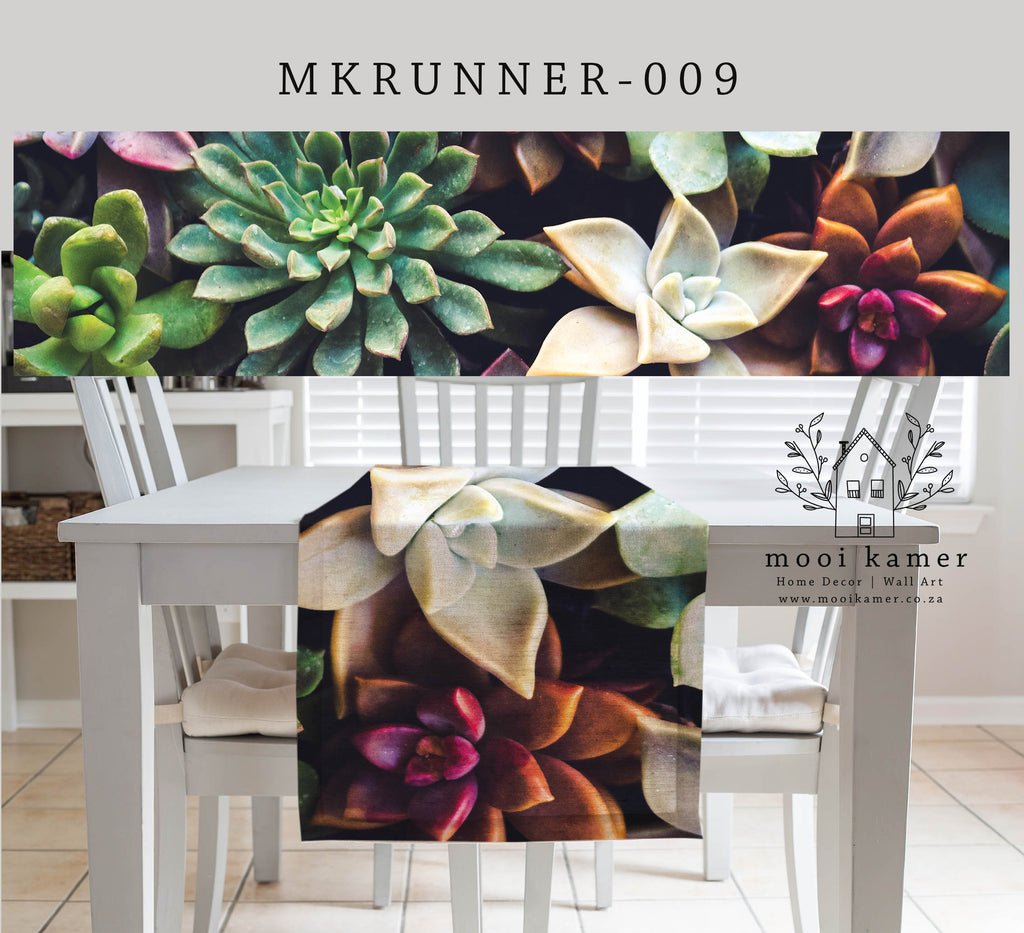 Table Runner | Succulent