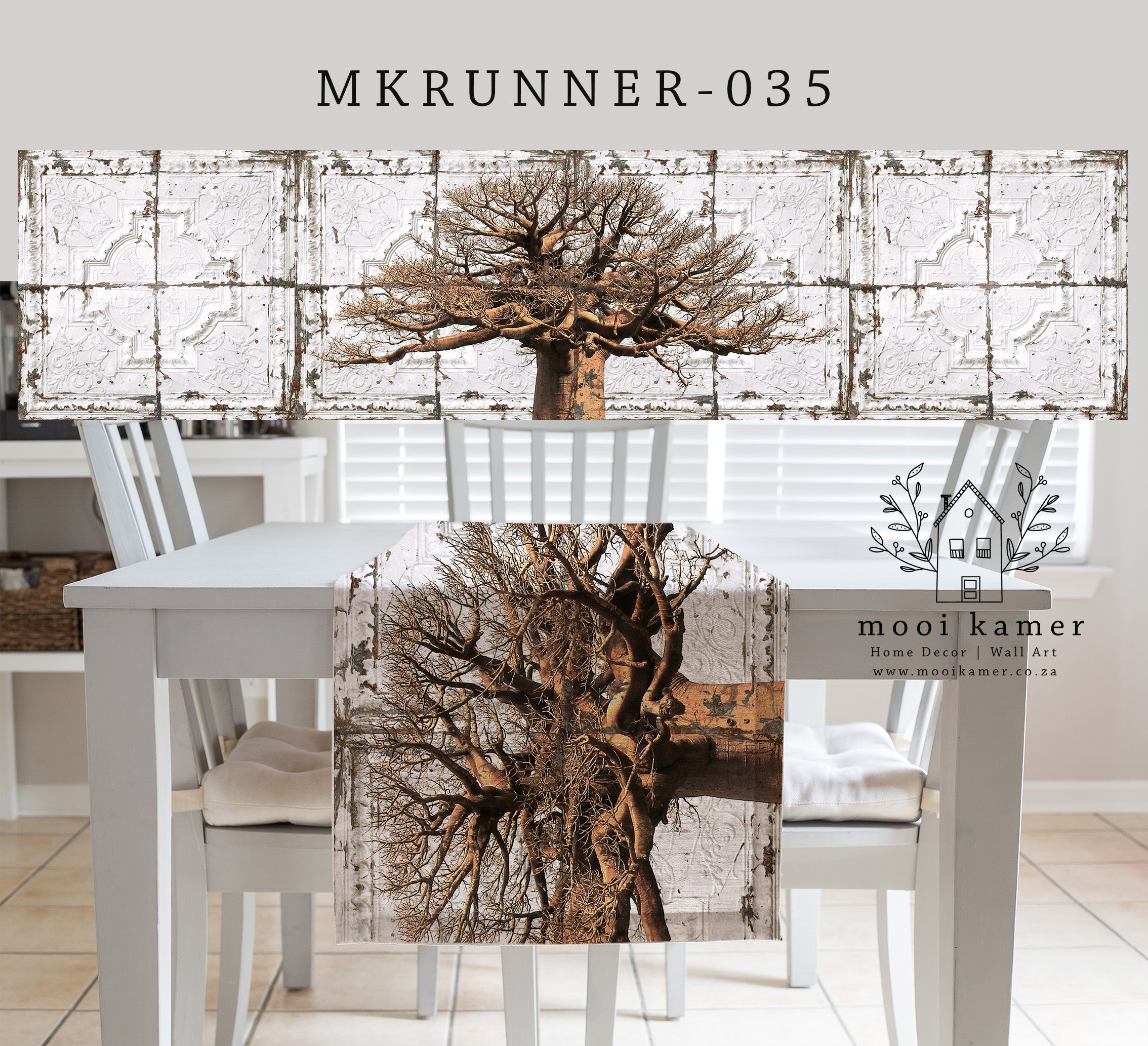 PVC Table Runner | Tree