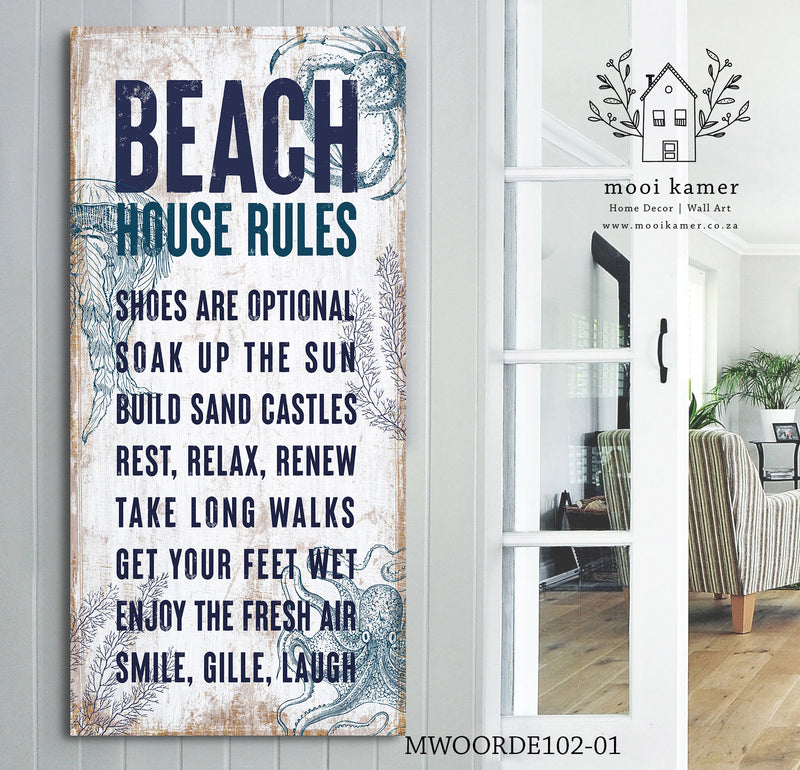 Mooi Woorde | Beach Rules