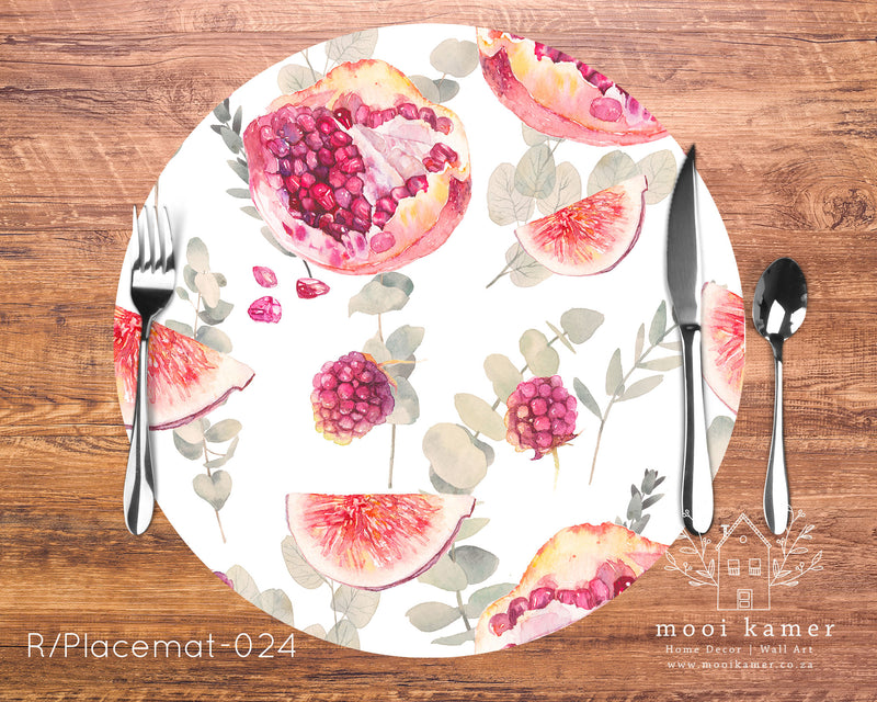 Pine Plywood | UV Printed Placemats | Set of 4