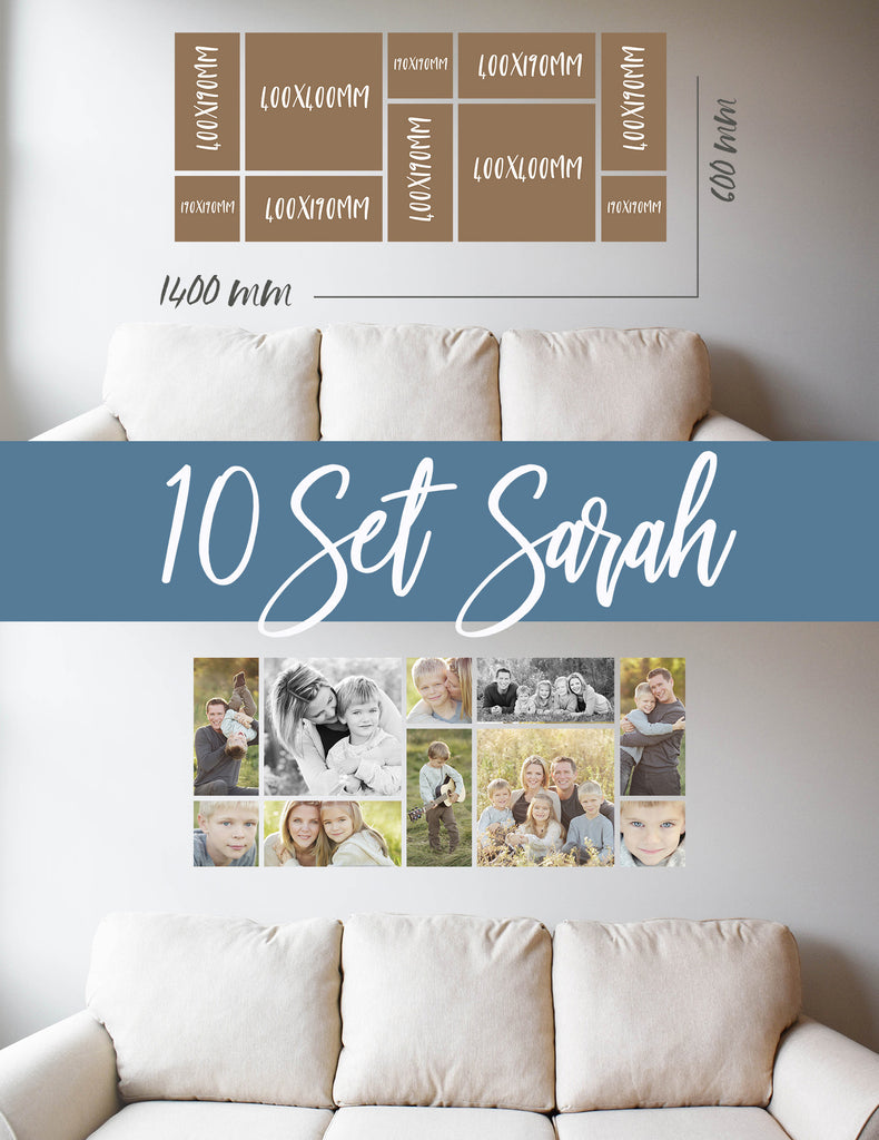 Story Wall Collage | 10 Set | Sarah Set